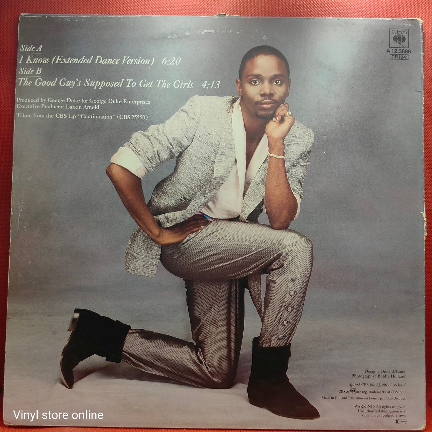 Philip Bailey – I Know (Extended Dance Version)