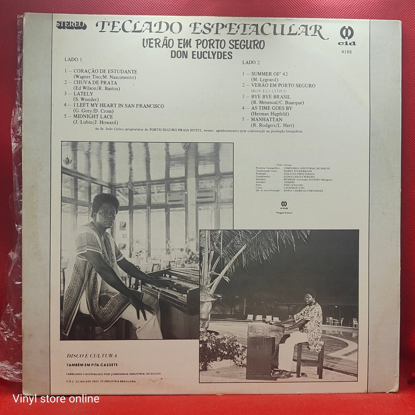 Don Euclydes - Teclado Espetacular - Verão em Porto Seguro VOL. 5