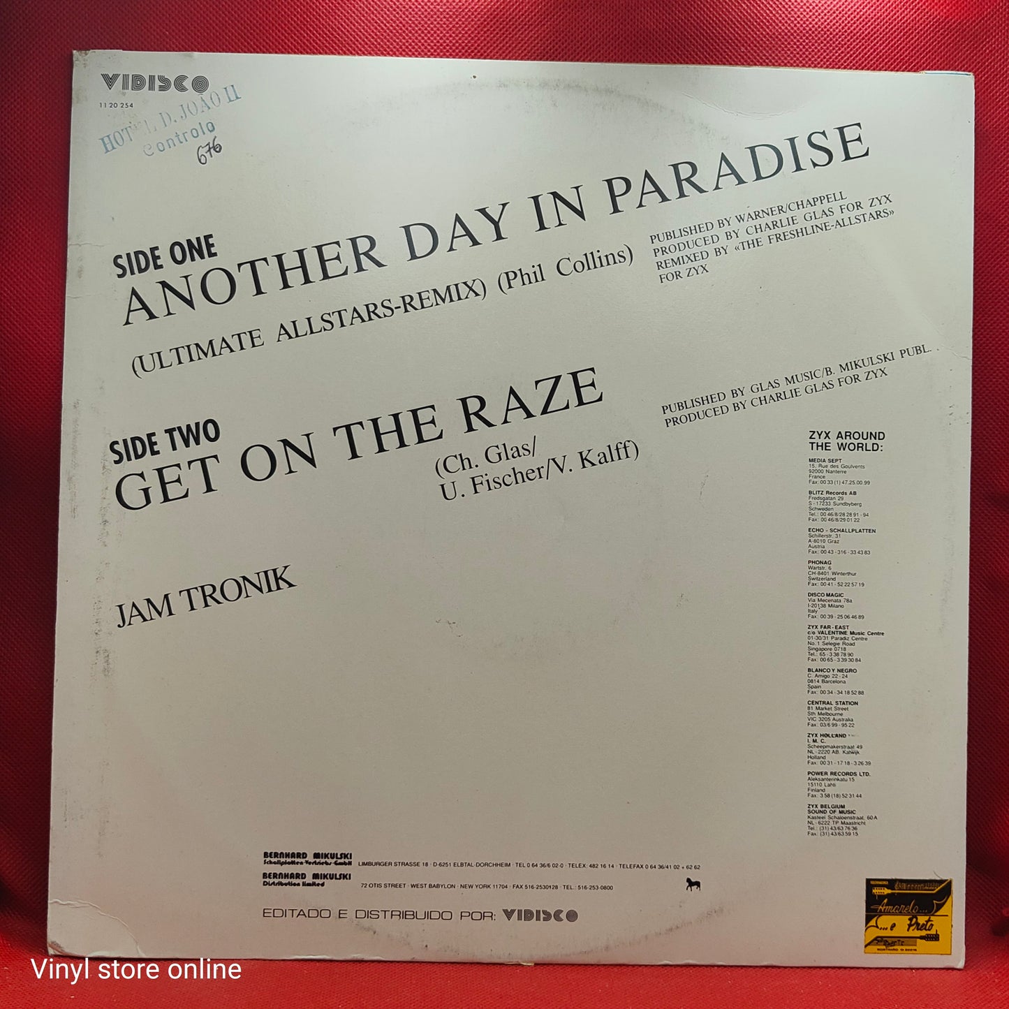 Jam Tronik – Another Day In Paradise