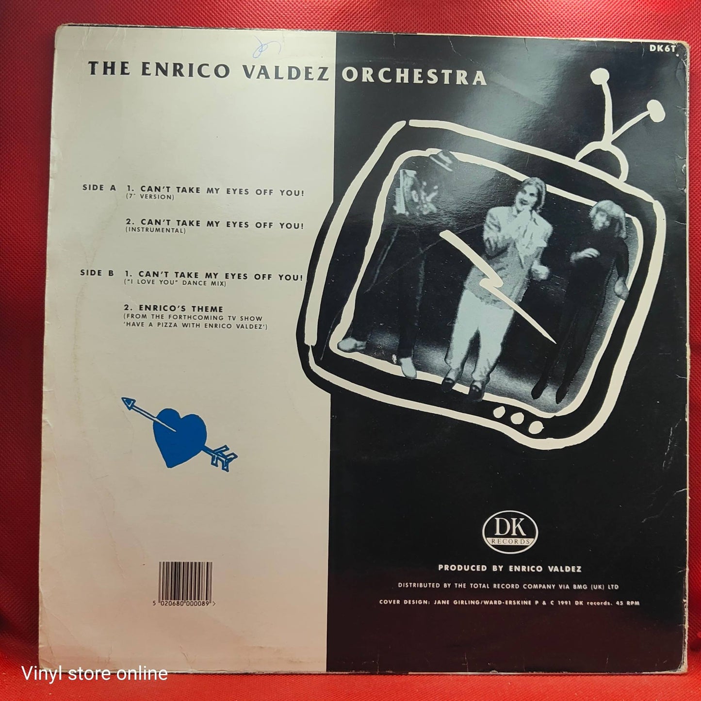 The Enrico Valdez Orchestra – Can't Take My Eyes Off You!