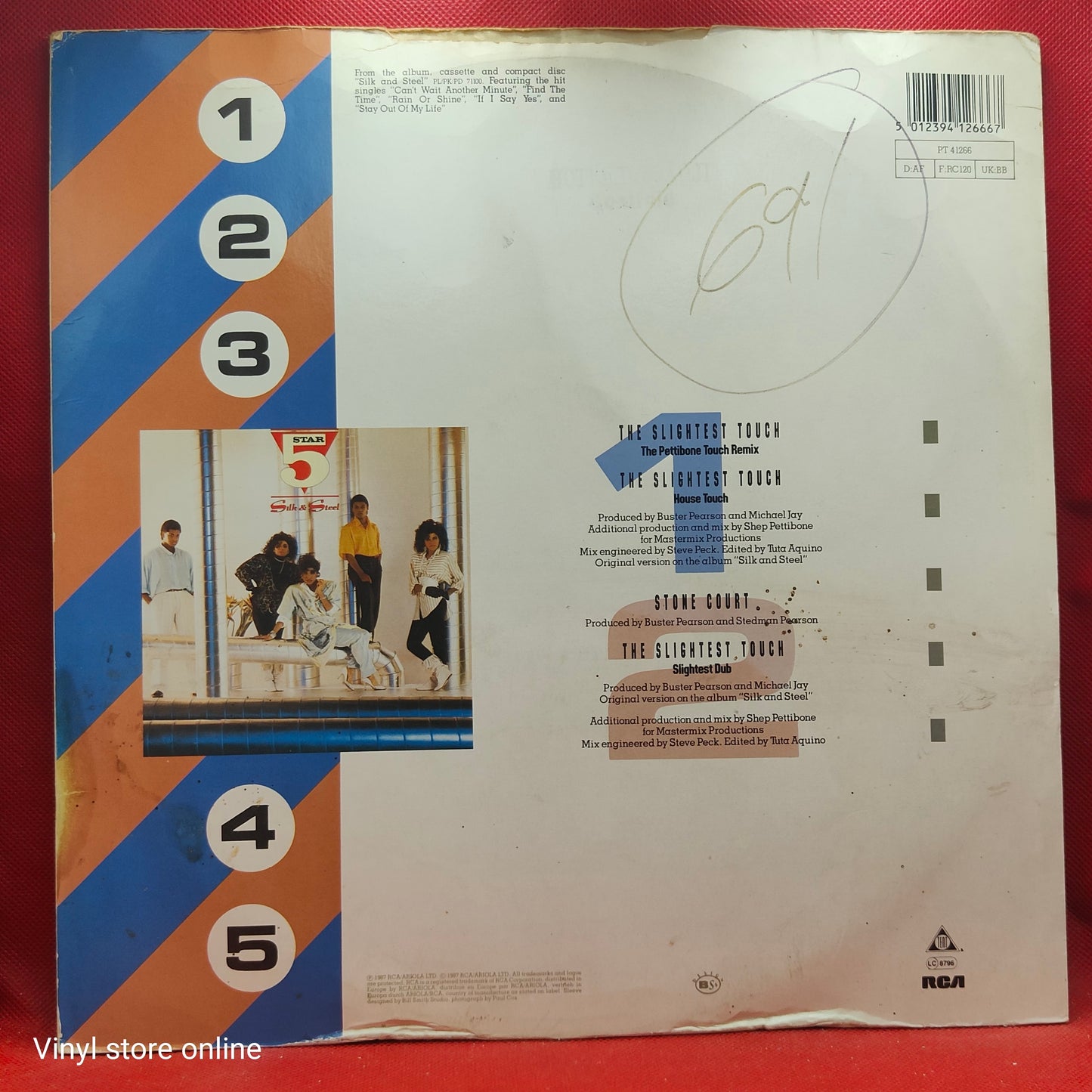 5 Sterne* – The Slightest Touch (The Shep Pettibone Touch Remix)