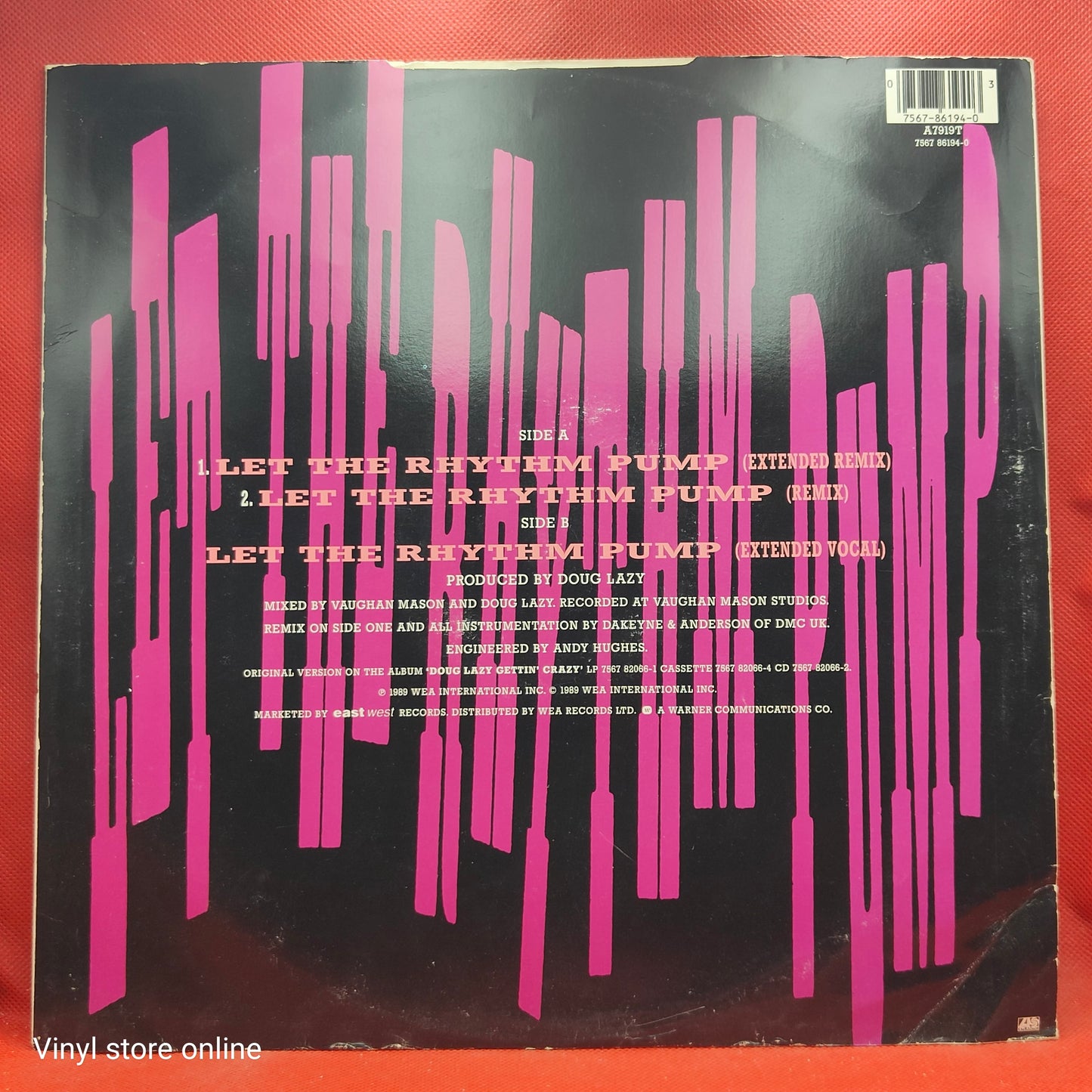 Doug Lazy – Let The Rhythm Pump