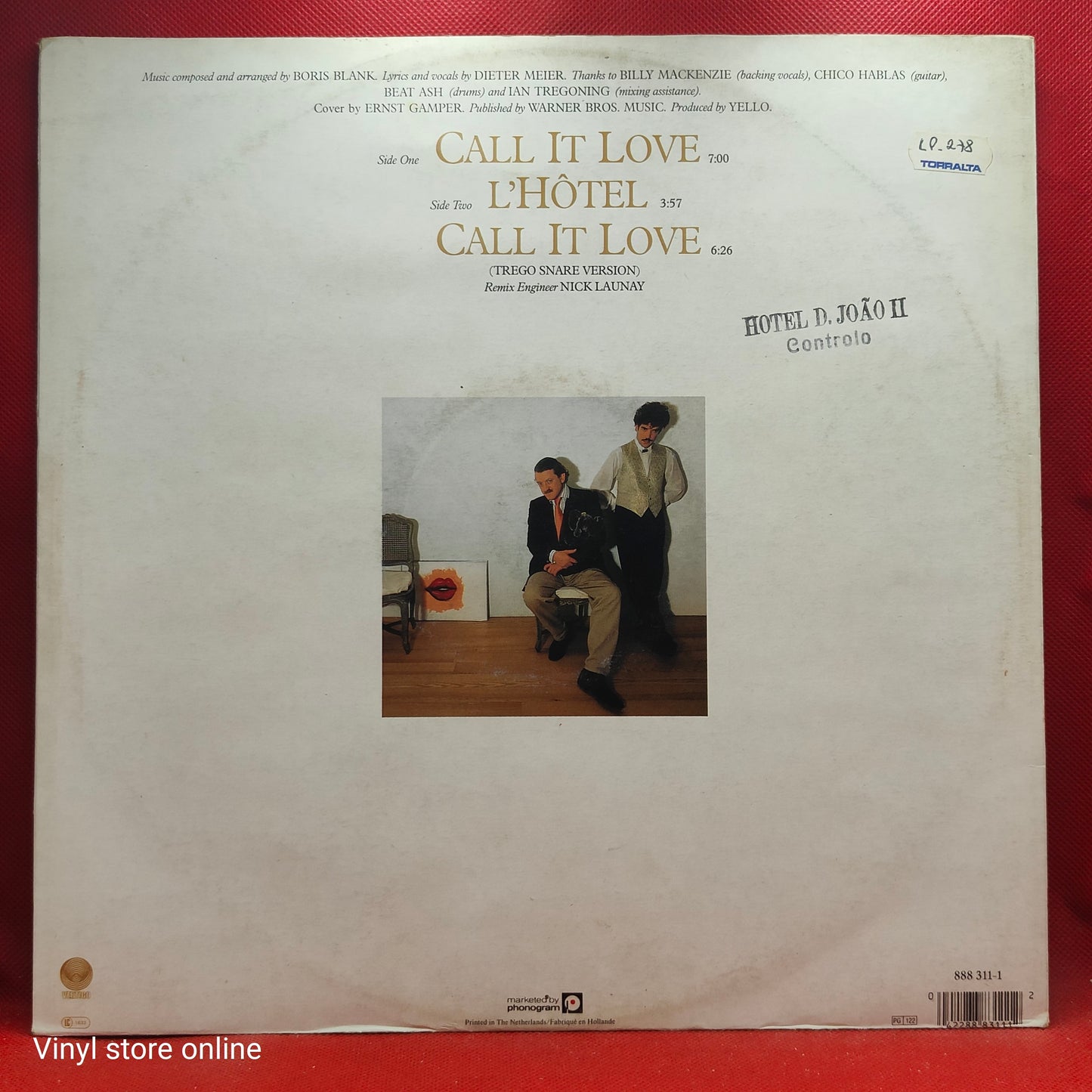 Yello – Call It Love