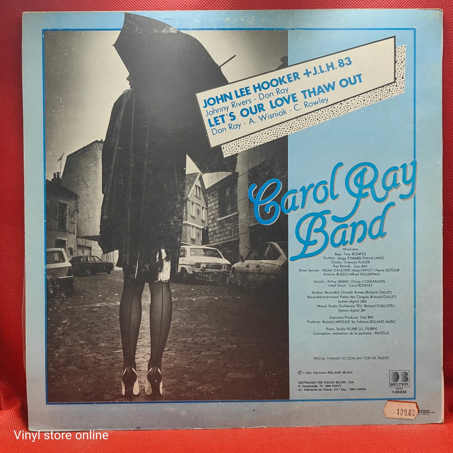 Carol Ray Band – John Lee Hooker + J.L.H. 83