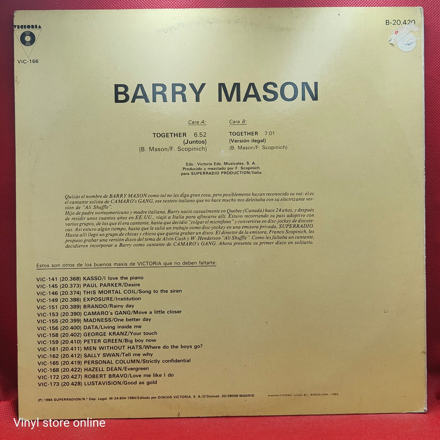 Barry Mason – Together = Juntos