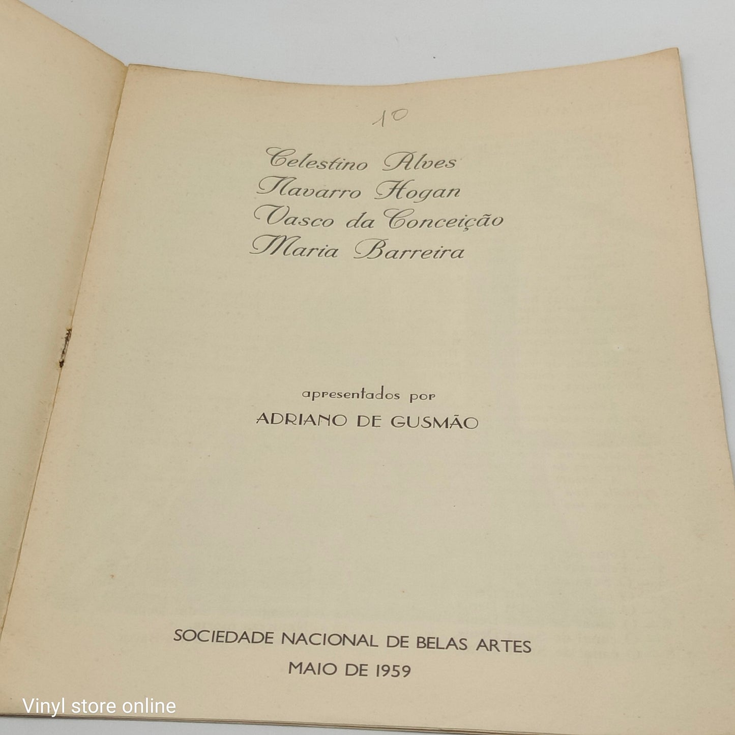 2 Pintores Escultores - Bolseiros da fundação Gulbenkian em Paris 1958