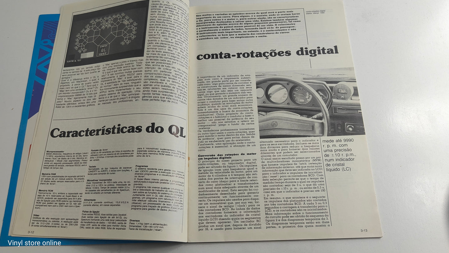 REVISTA ELEKTOR Nº 3 MARÇO 1985