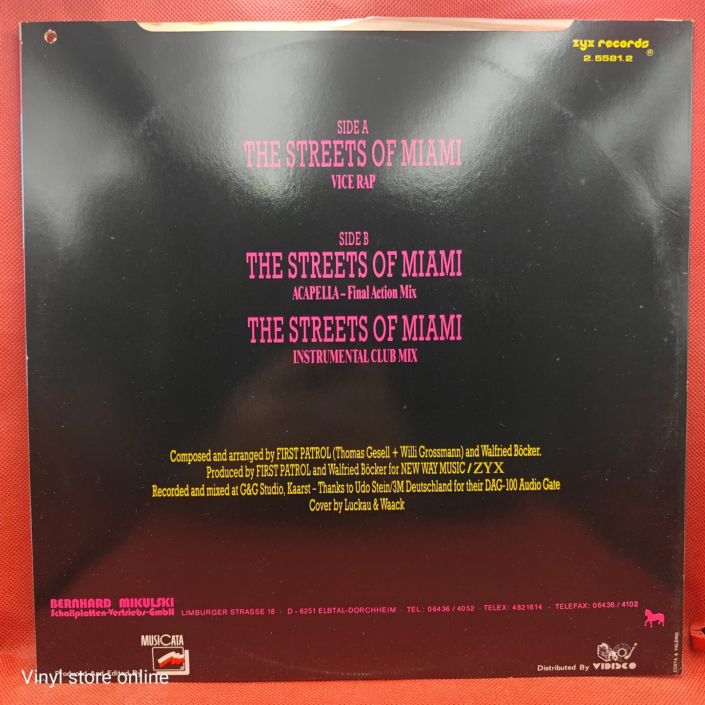 First Patrol Featuring Napoleon – The Streets Of Miami (Vice Rap)