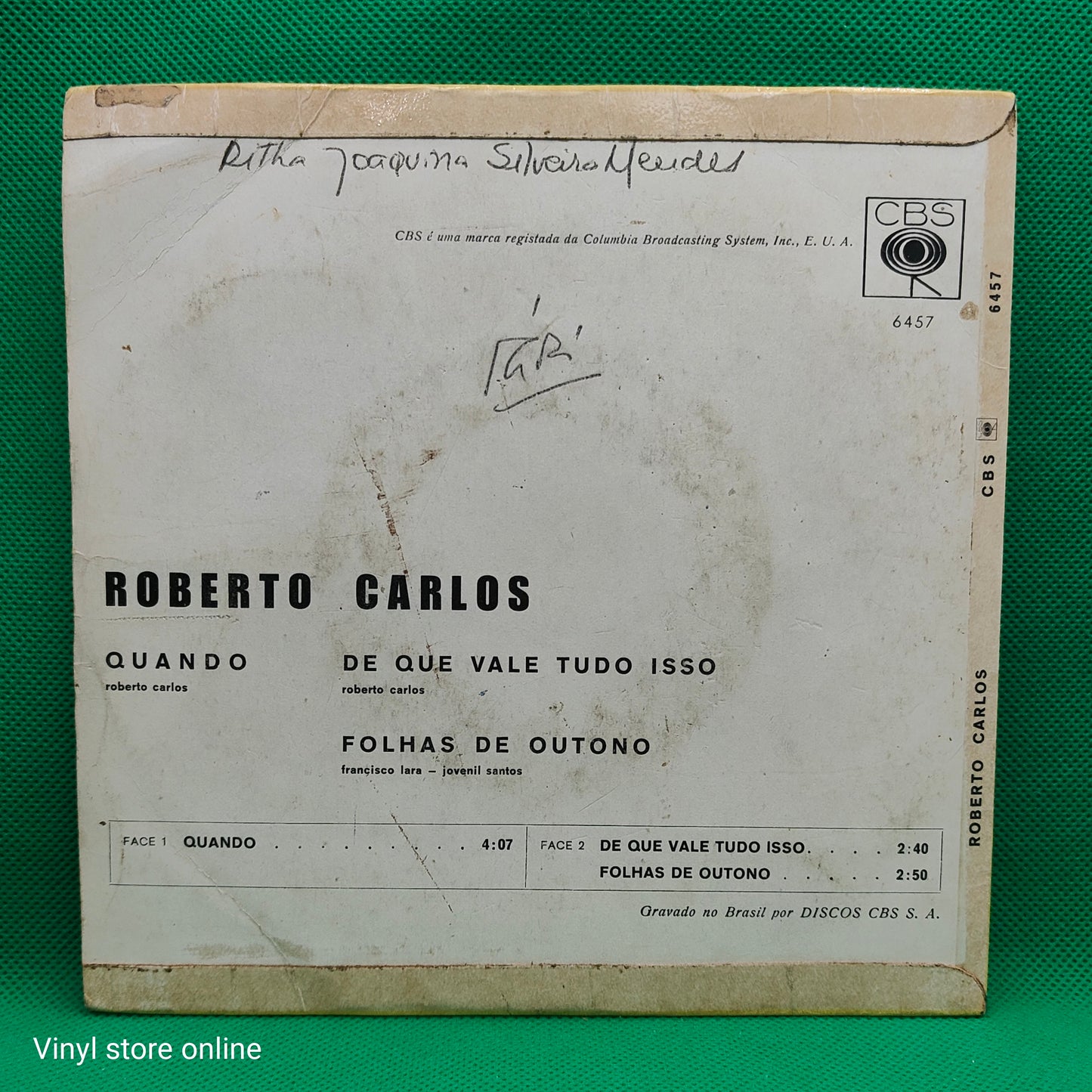 Roberto Carlos – Em Ritmo De Aventura - 2