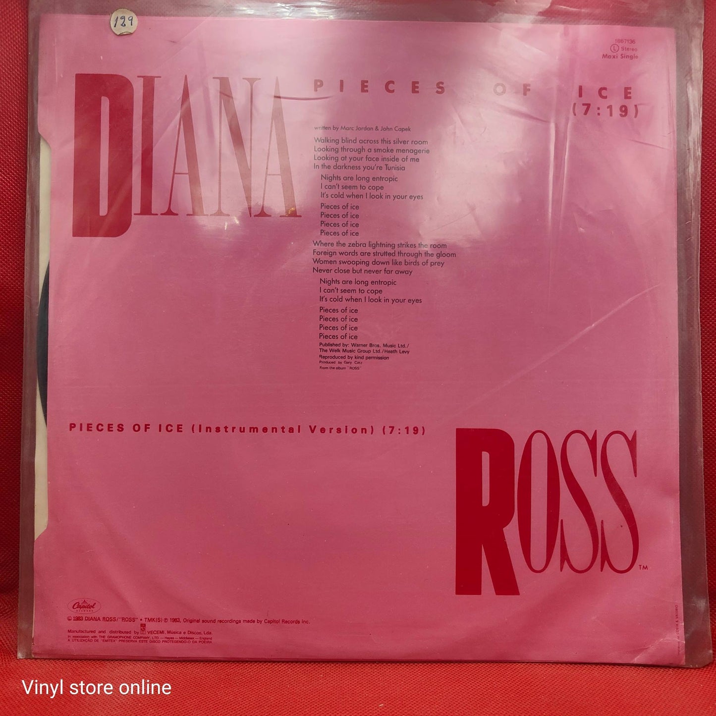 Diana Ross – Pieces Of Ice