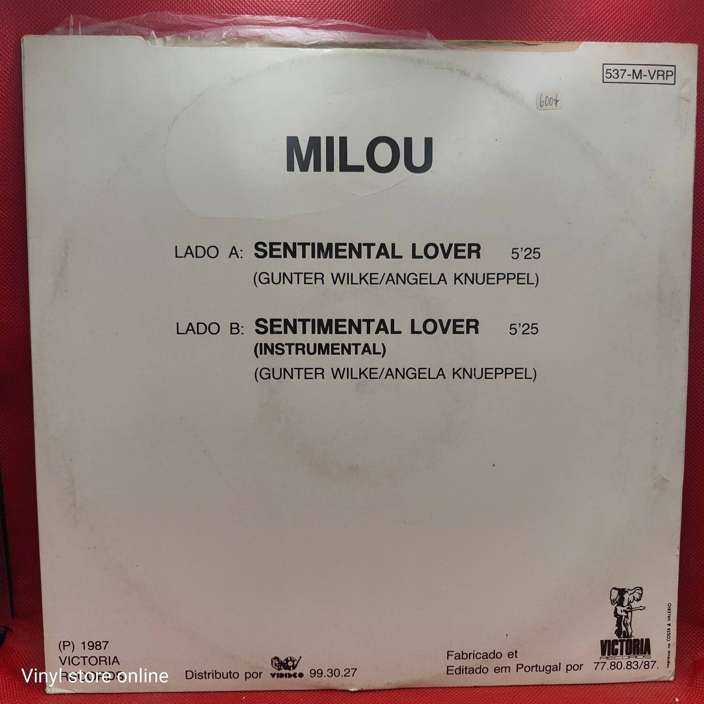 Milou – Sentimental Lover