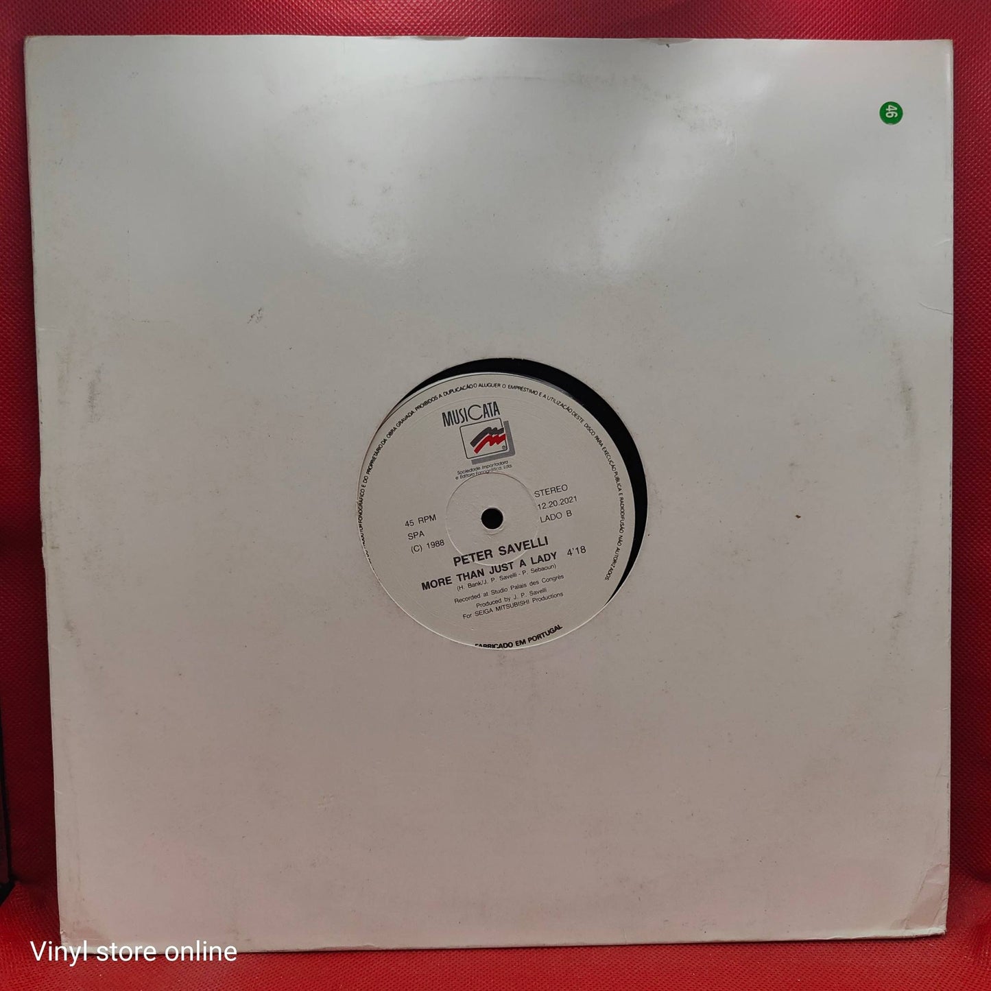 Peter Savelli – Hey James ! / More Than Just A Lady