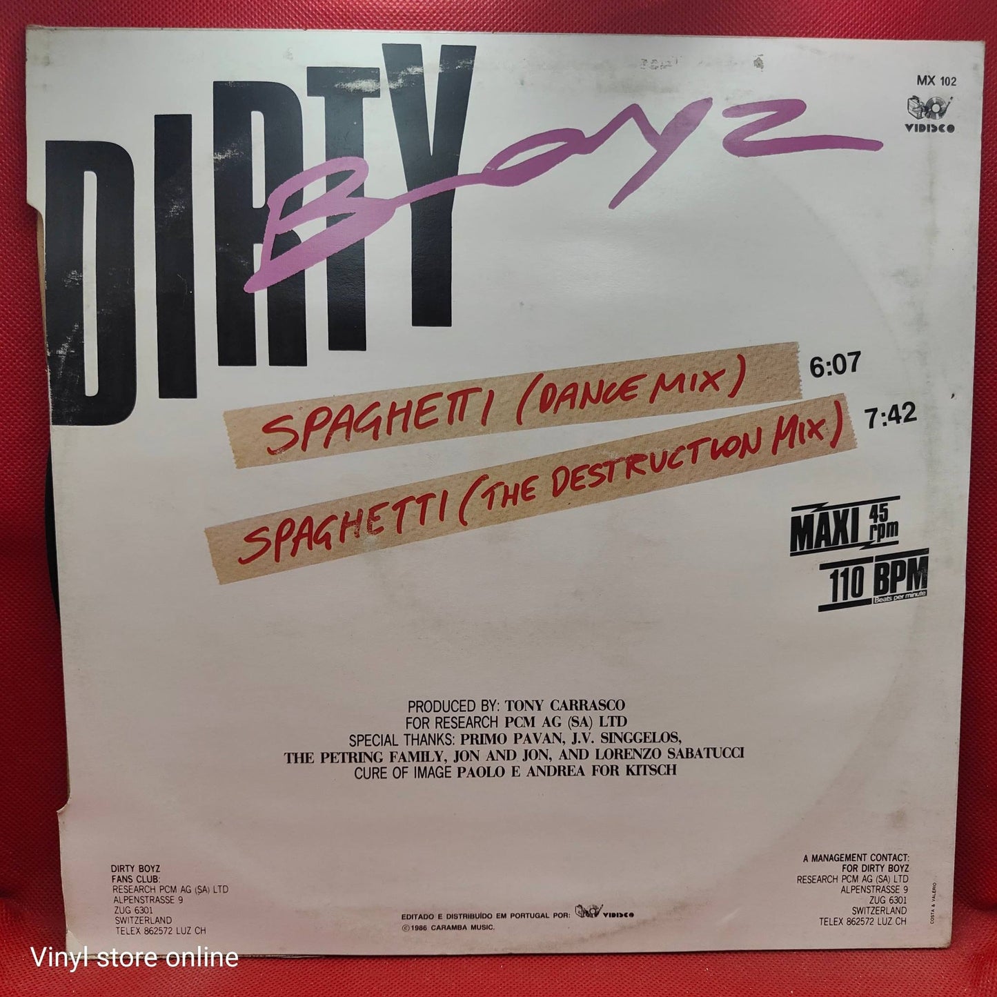 Dirty Boyz – Spaghetti