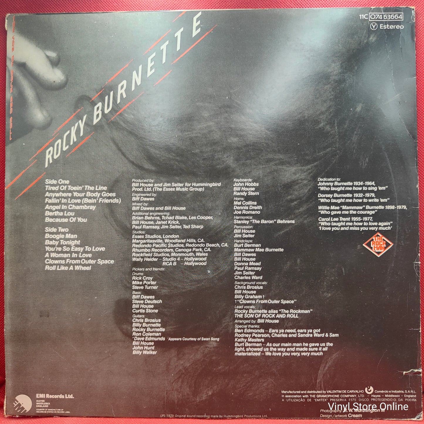 Rocky Burnette – The Son Of Rock And Roll