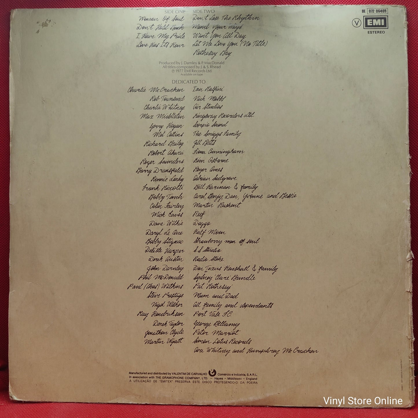 Rhead Brothers – Dedicate