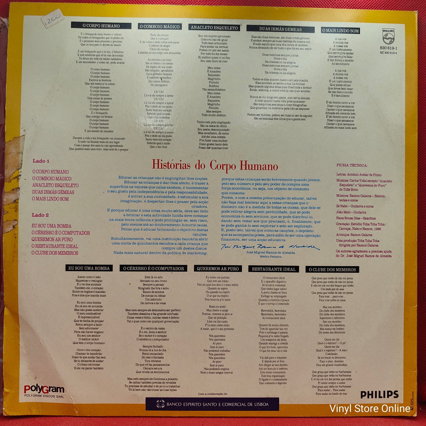 Avô Cantigas – Histórias Do Corpo Humano