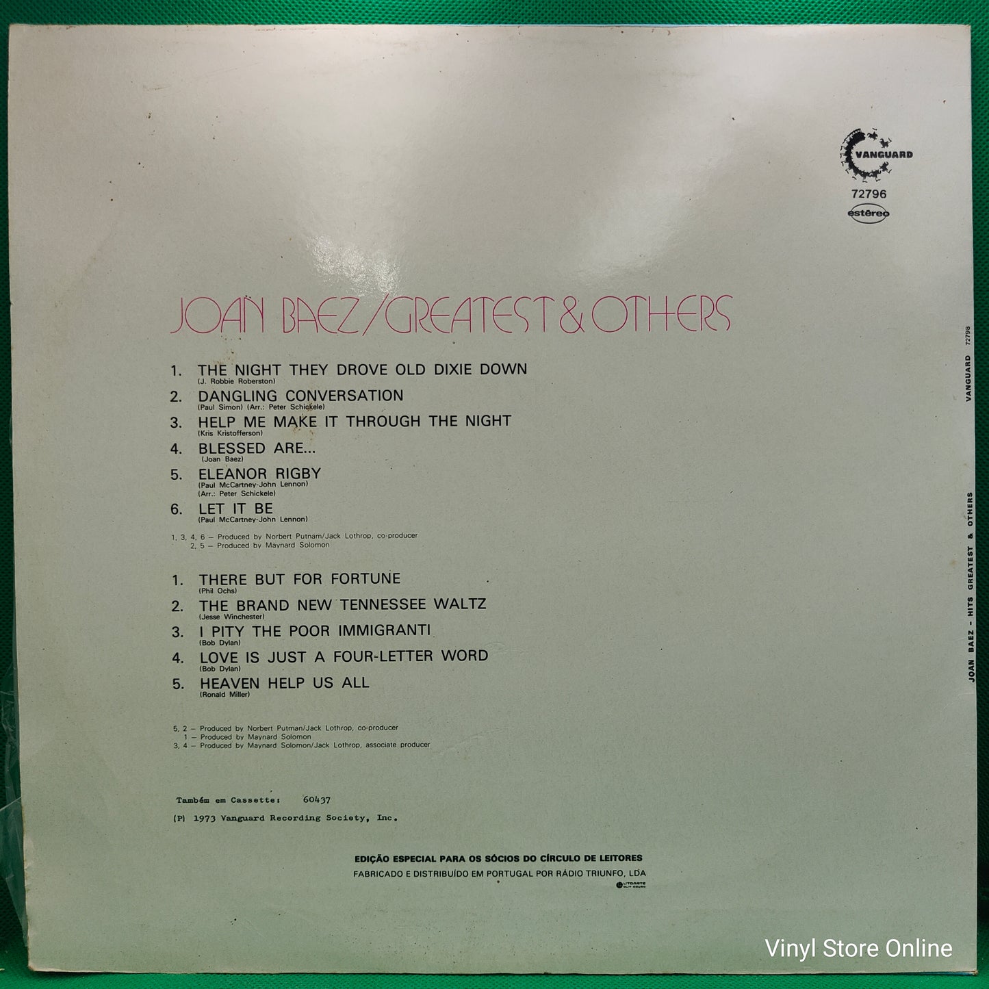 Joan Baez – Hits/Greatest & Others