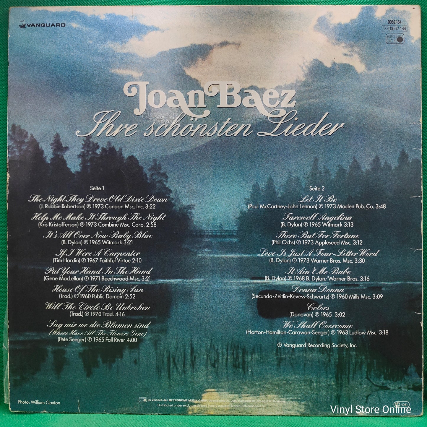 Joan Baez – Ihre Schönsten Lieder