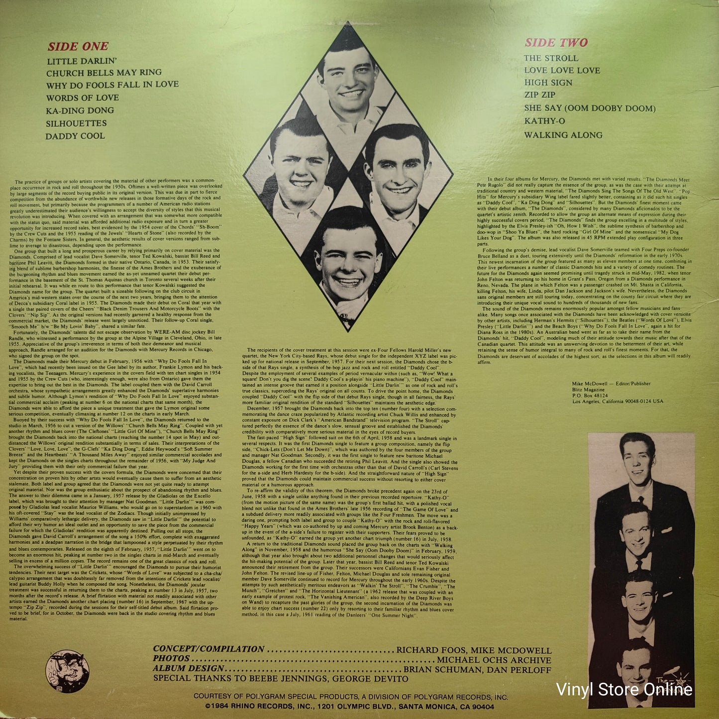 The Diamonds – Best Of The Diamonds