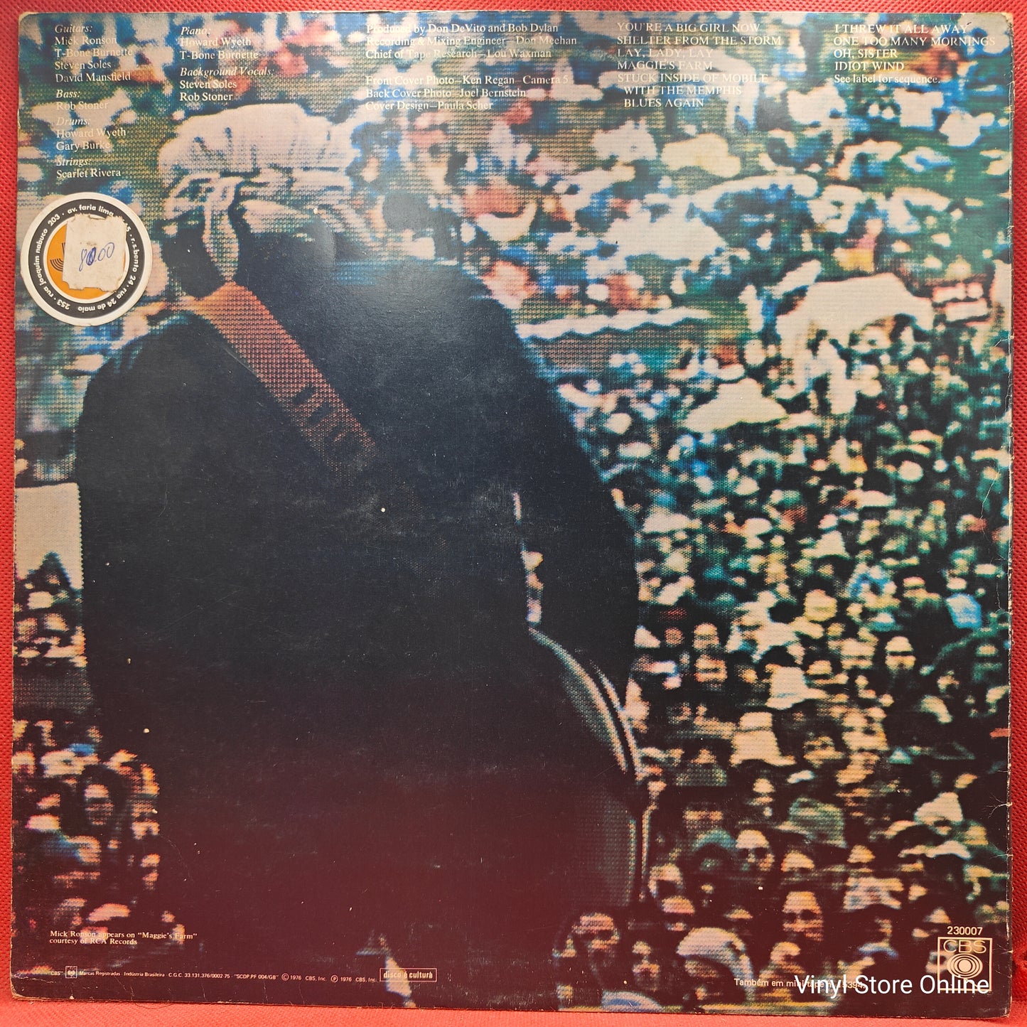 Bob Dylan – Hard Rain