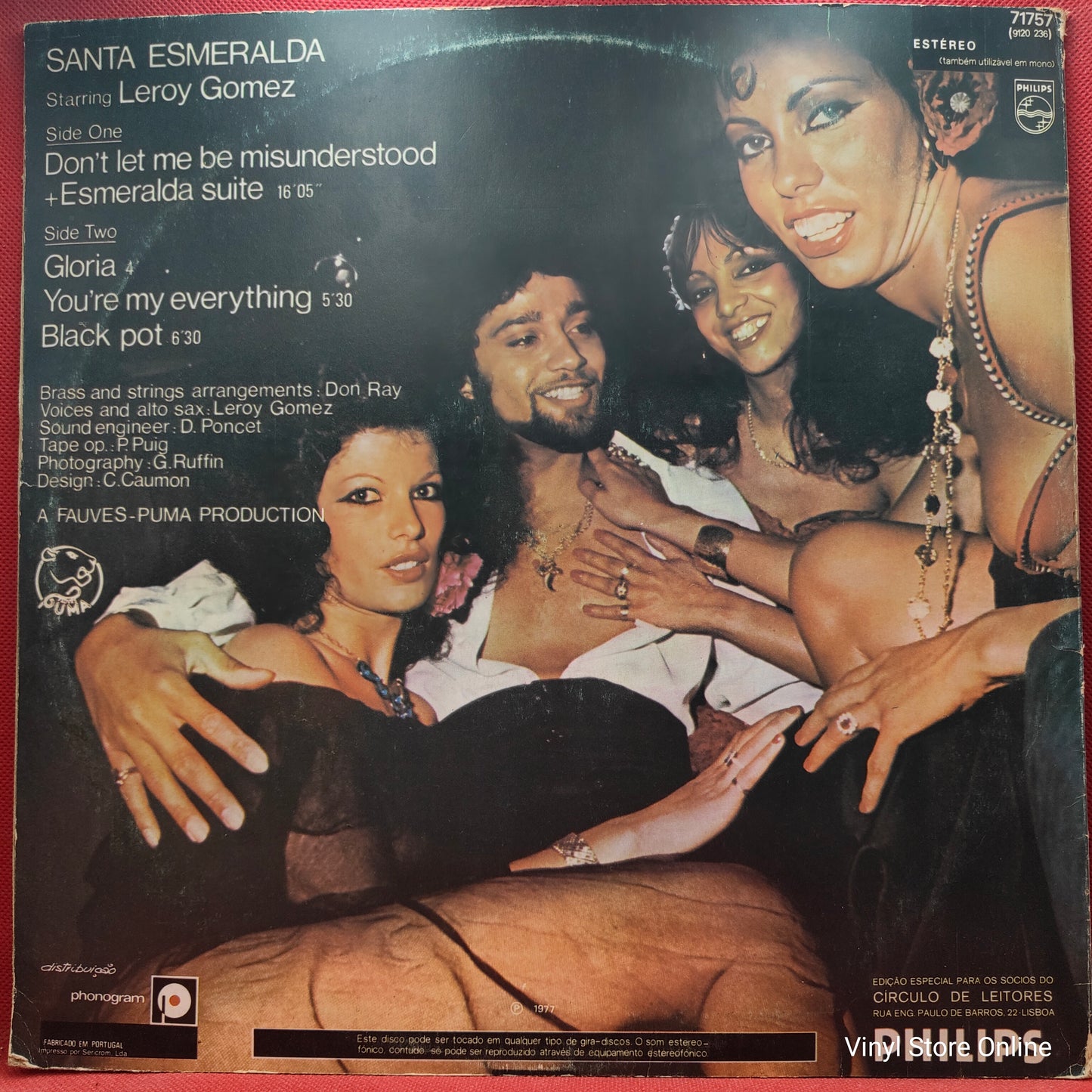 Santa Esmeralda Starring Leroy Gomez – Don't Let Me Be Misunderstood