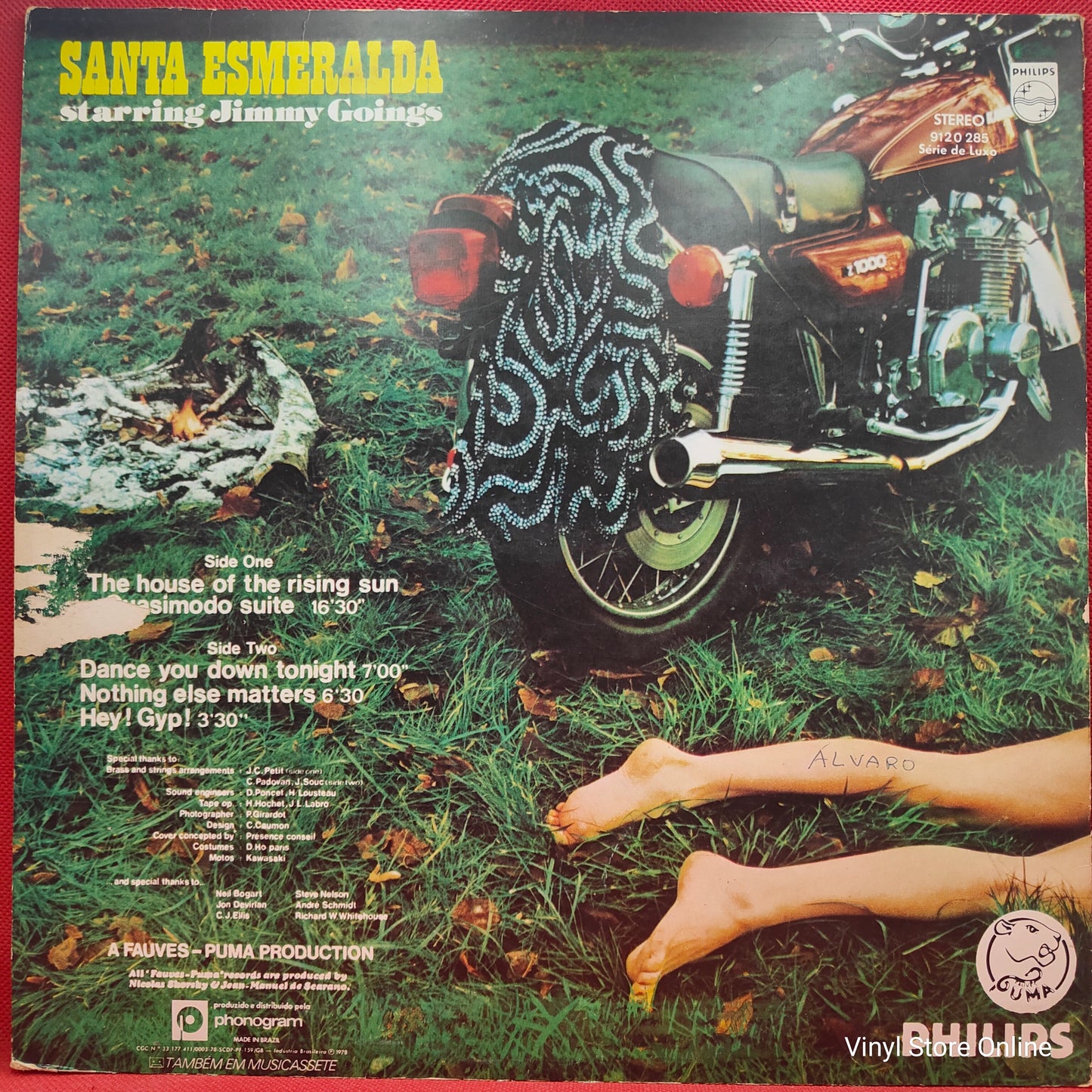 Santa Esmeralda Starring Jimmy Goings – The House Of The Rising Sun