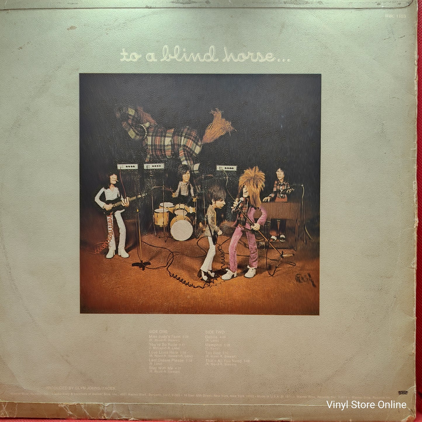 Faces – A Nod's As Good As A Wink...To A Blind Horse