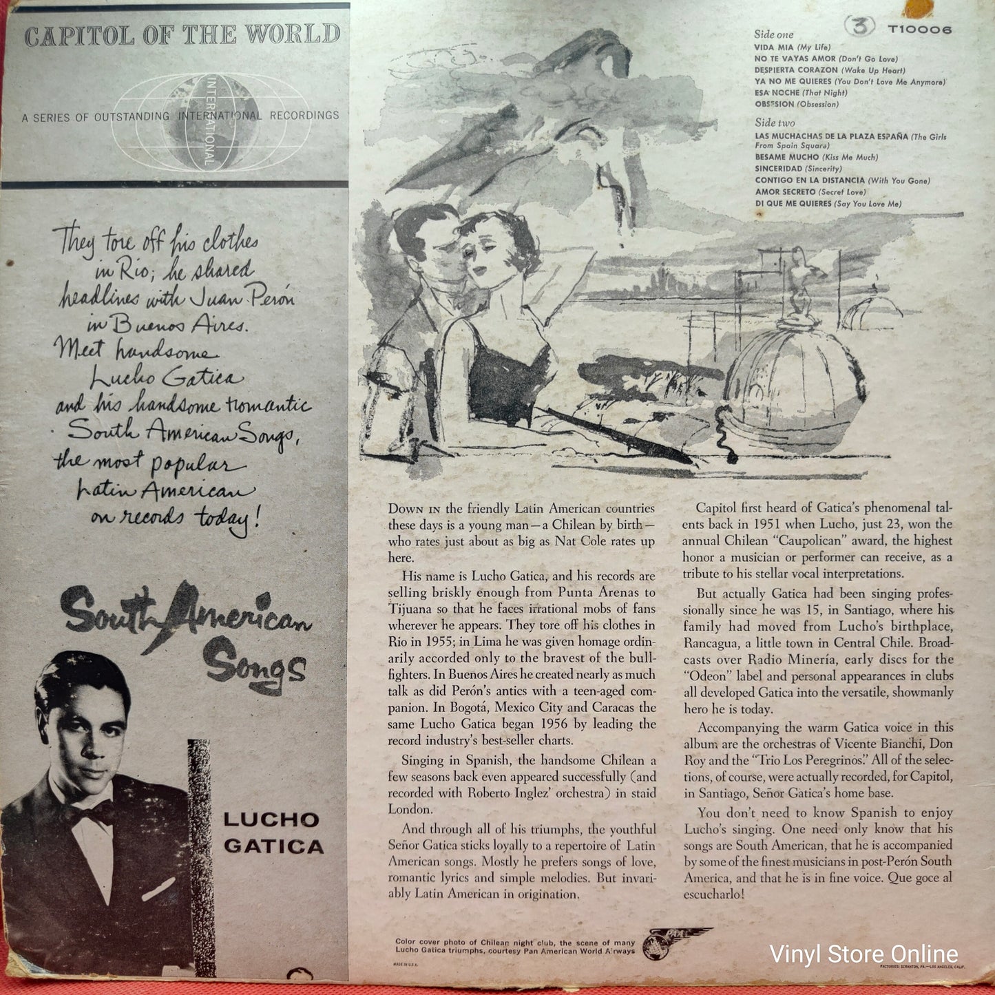 Lucho Gatica – South American Songs