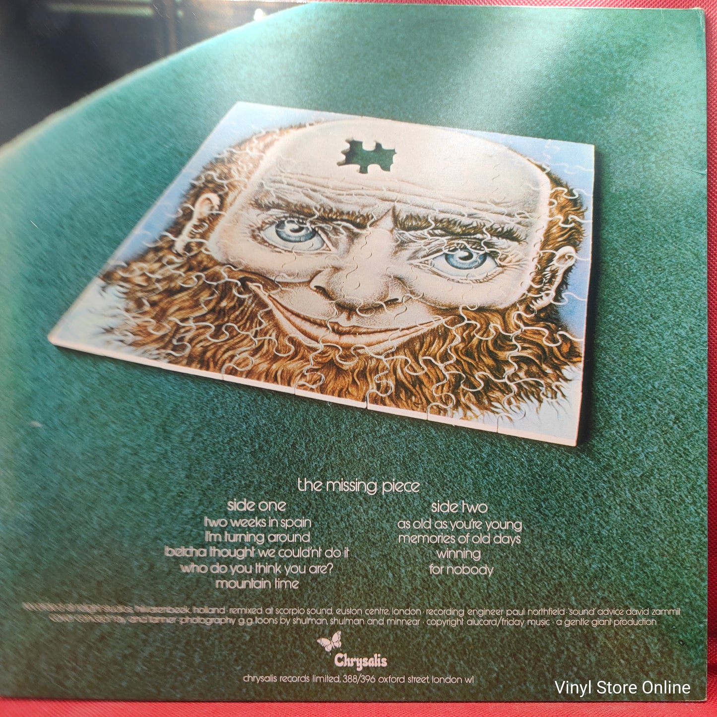 Gentle Giant – The Missing Piece