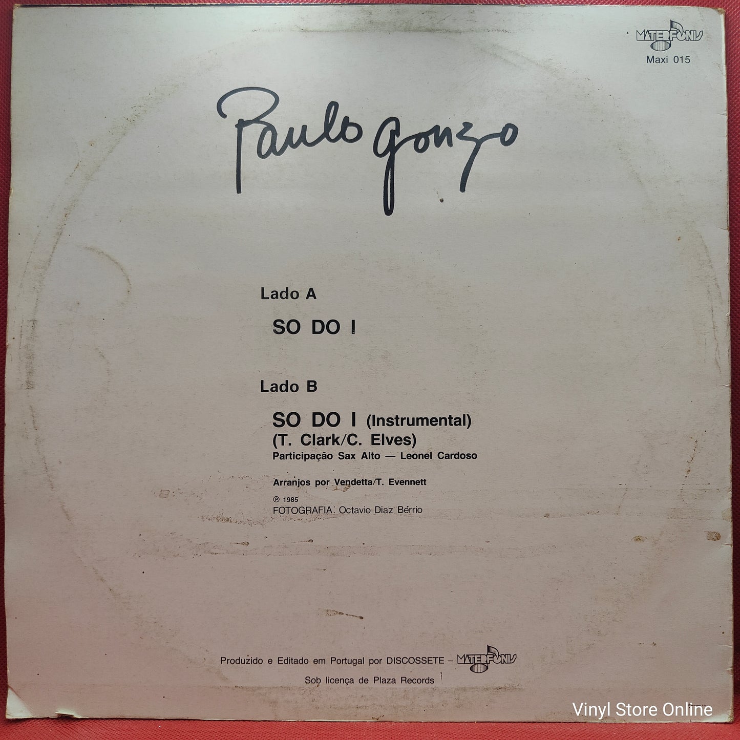 Paulo Gonzo – So Do I