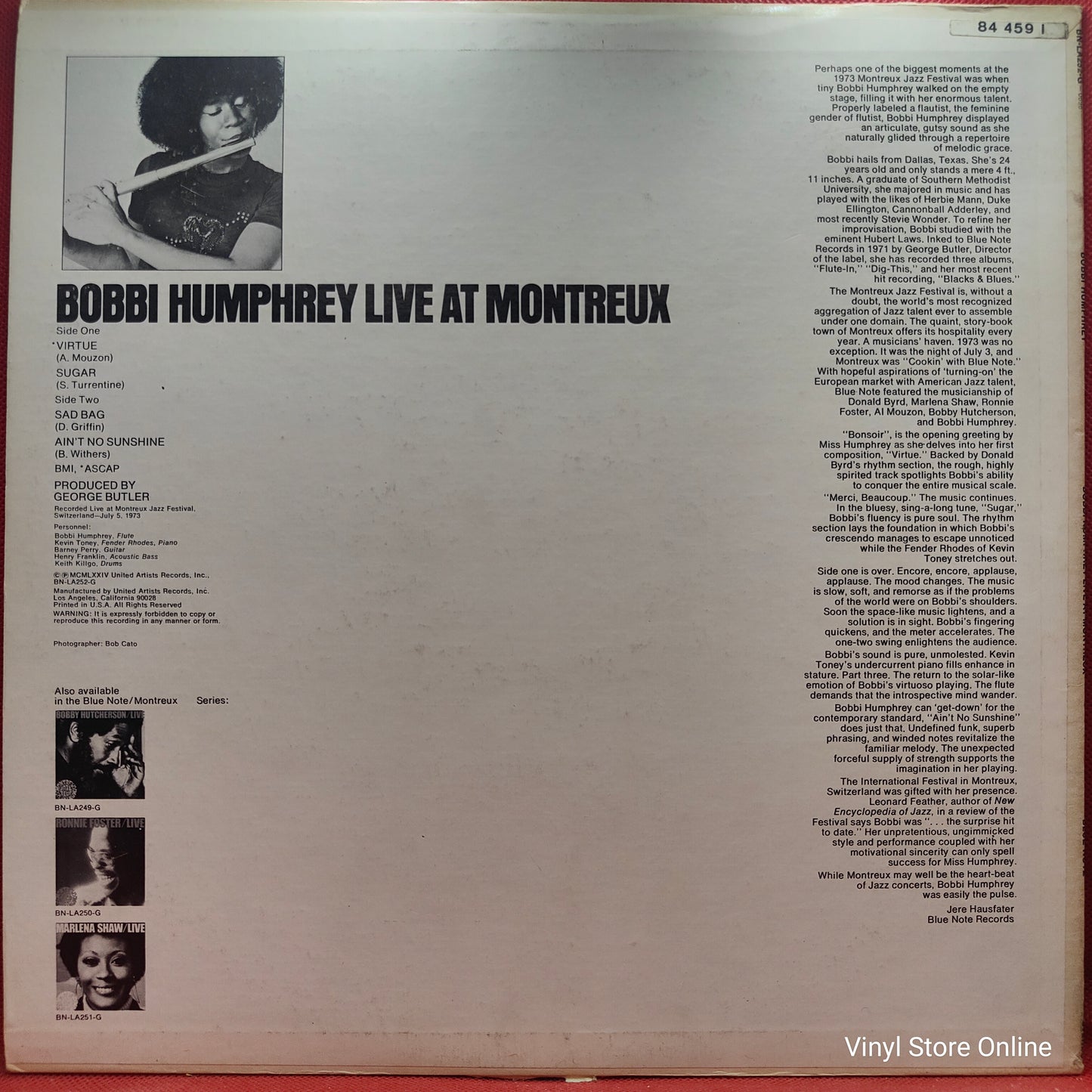 Bobbi Humphrey – Live At Montreux
