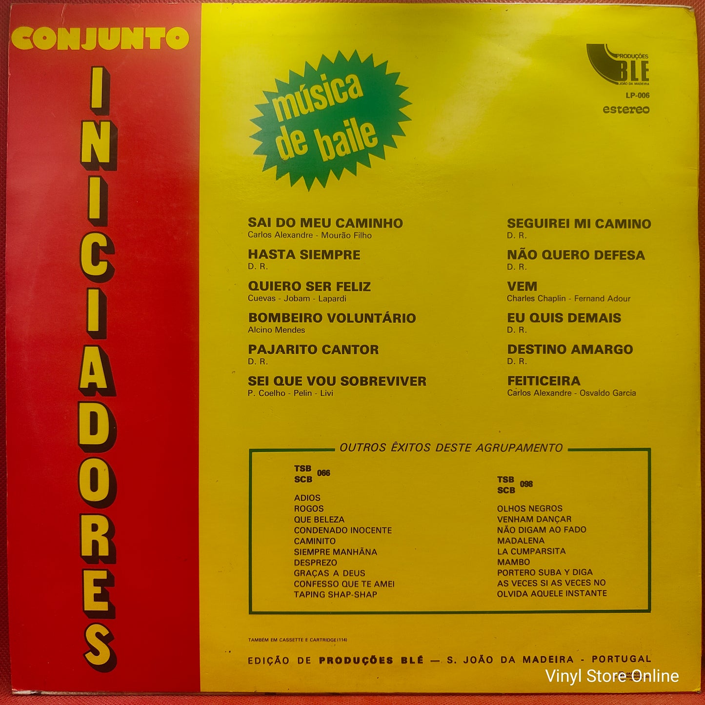 Conjunto Iniciadores – Música De Baile