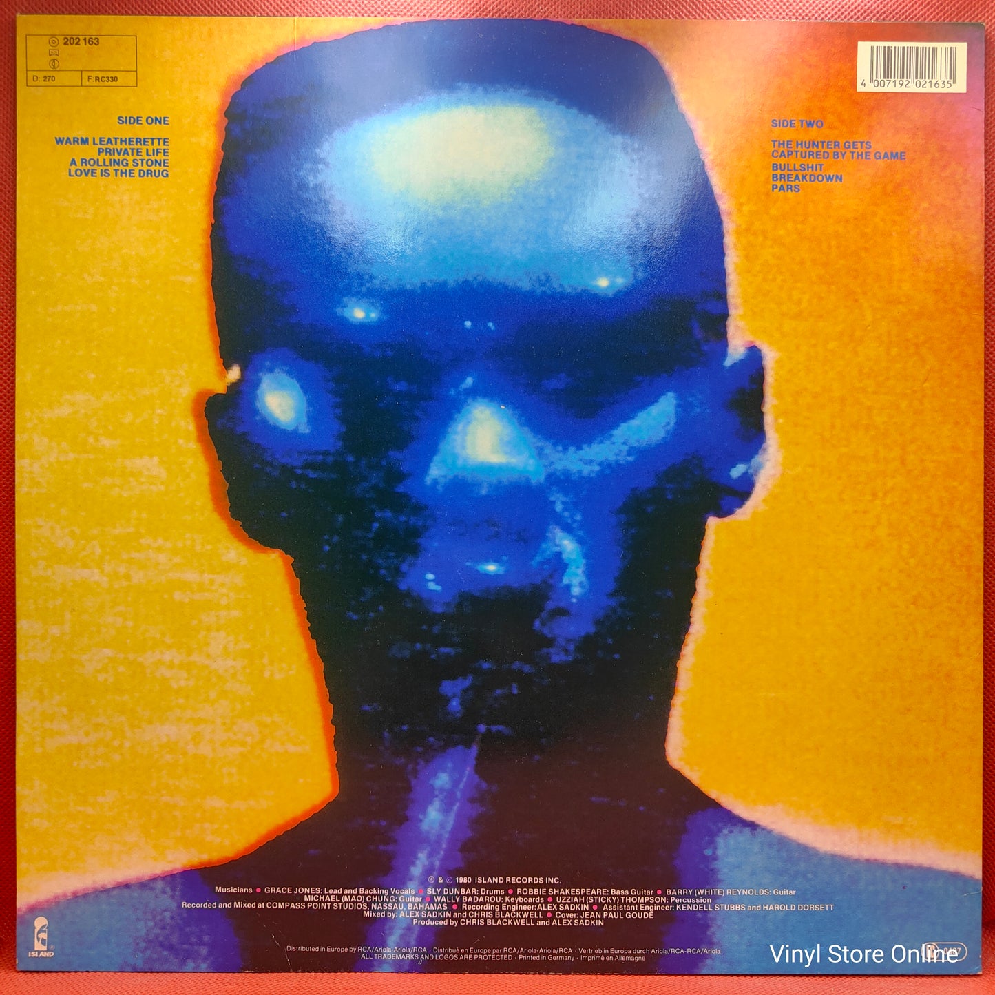 Grace Jones – Warm Leatherette
