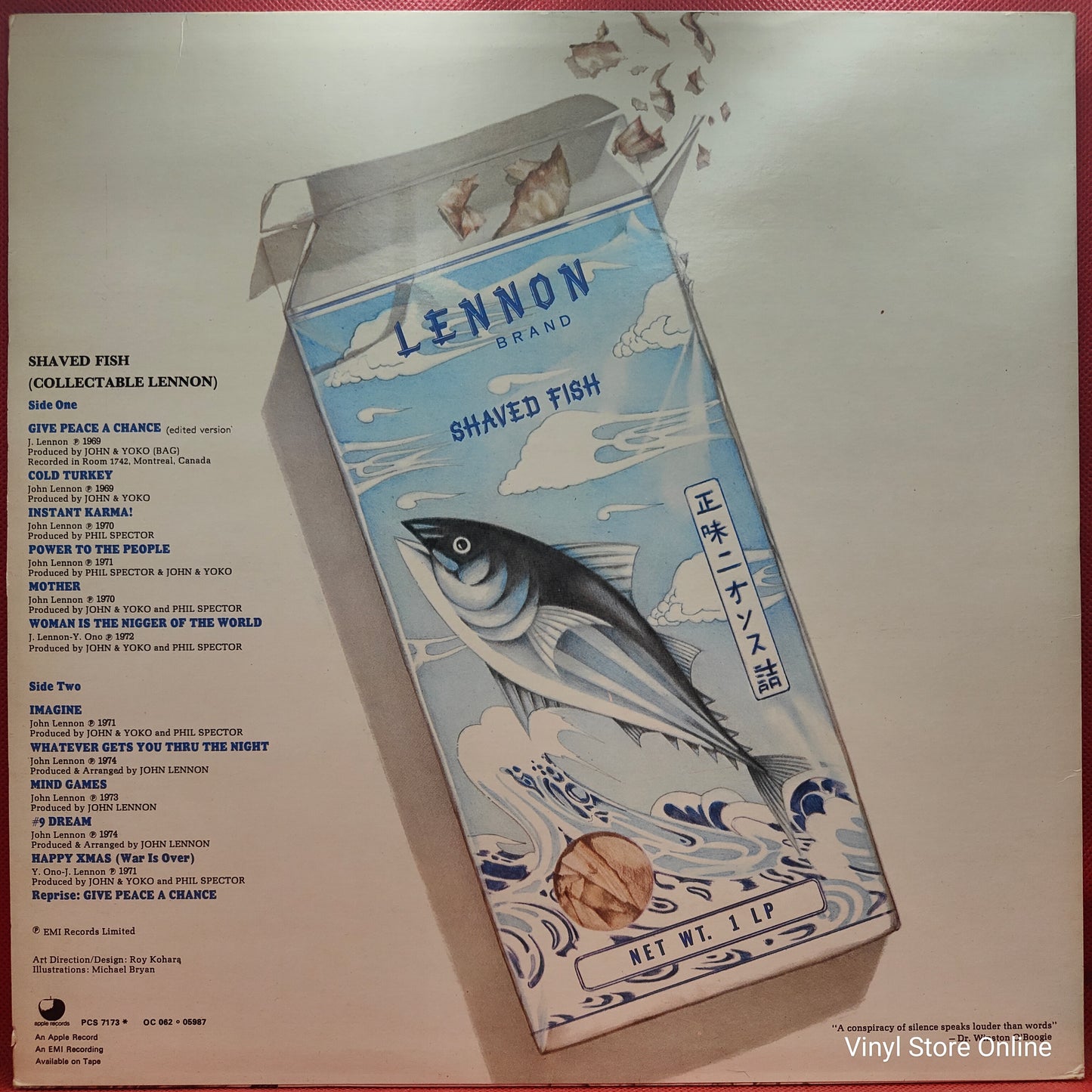 Lennon, Plastic Ono Band – Shaved Fish
