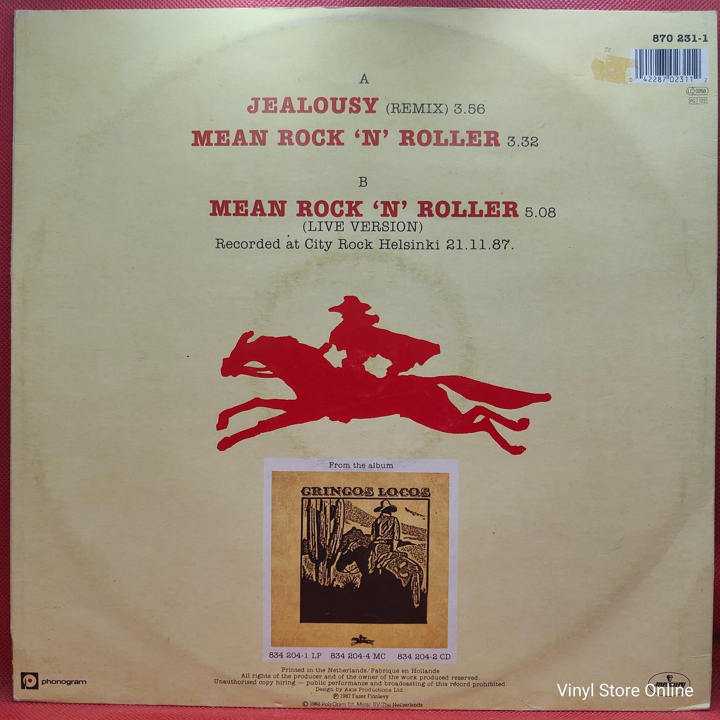 Gringos Locos – Jealousy