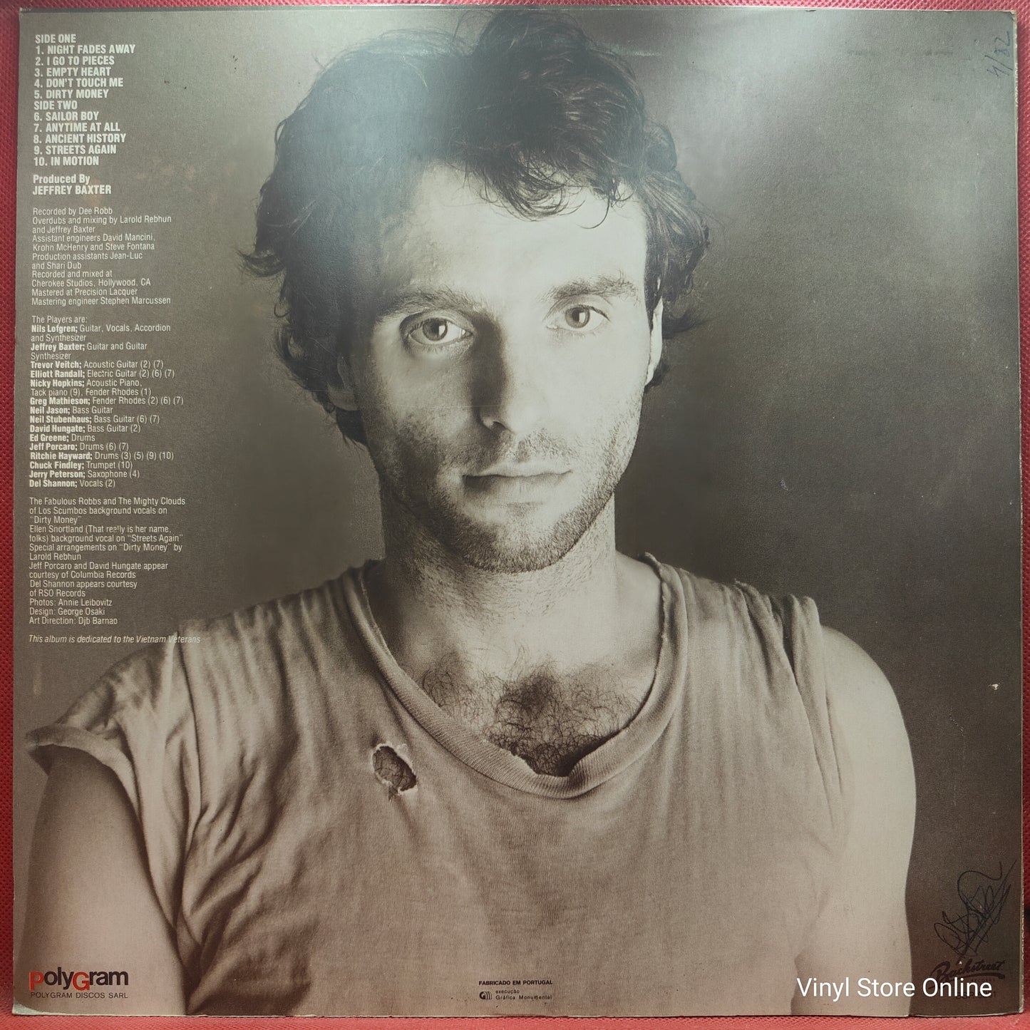 Nils Lofgren – Night Fades Away