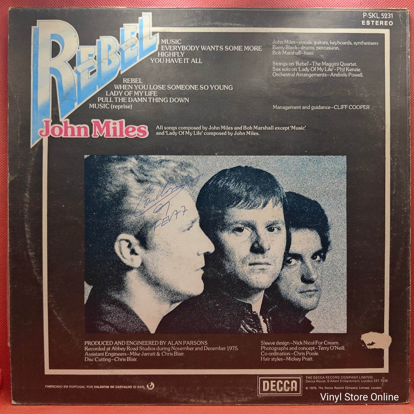 John Miles – Rebel