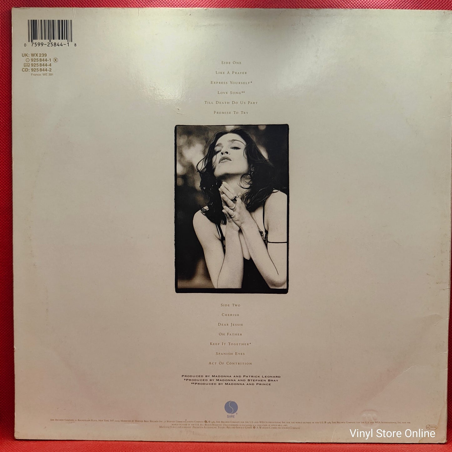 Madonna – Like A Prayer