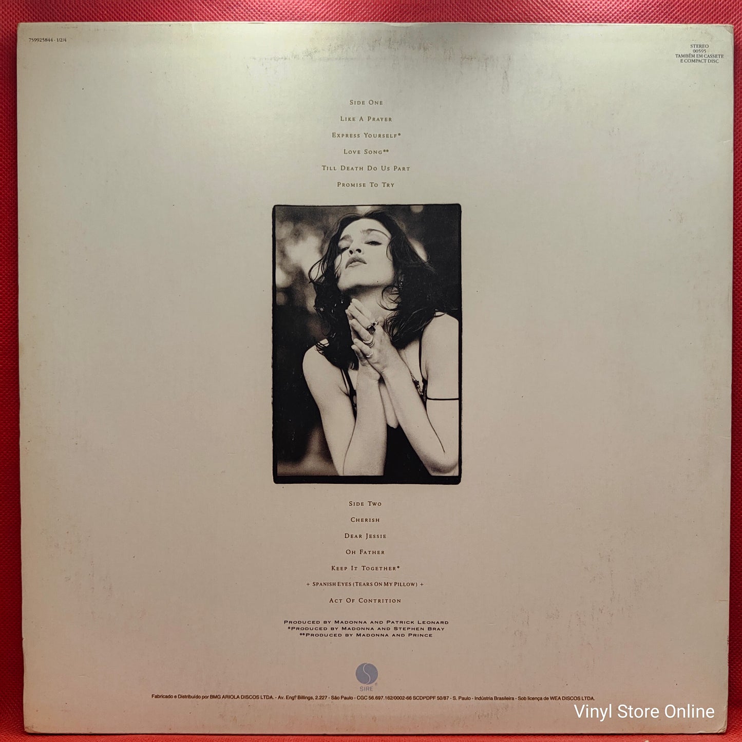 Madonna – Like A Prayer