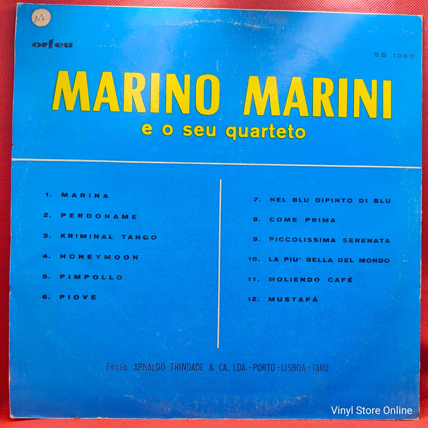 Marino Marini E O Seu Quarteto – Marino Marini E O Seu Quarteto