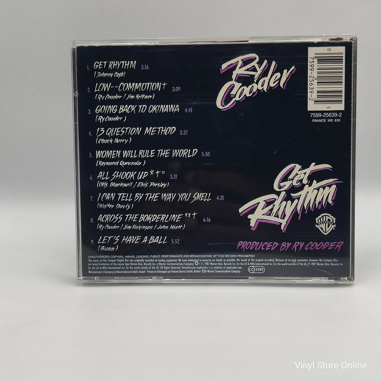 Ry Cooder – Get Rhythm