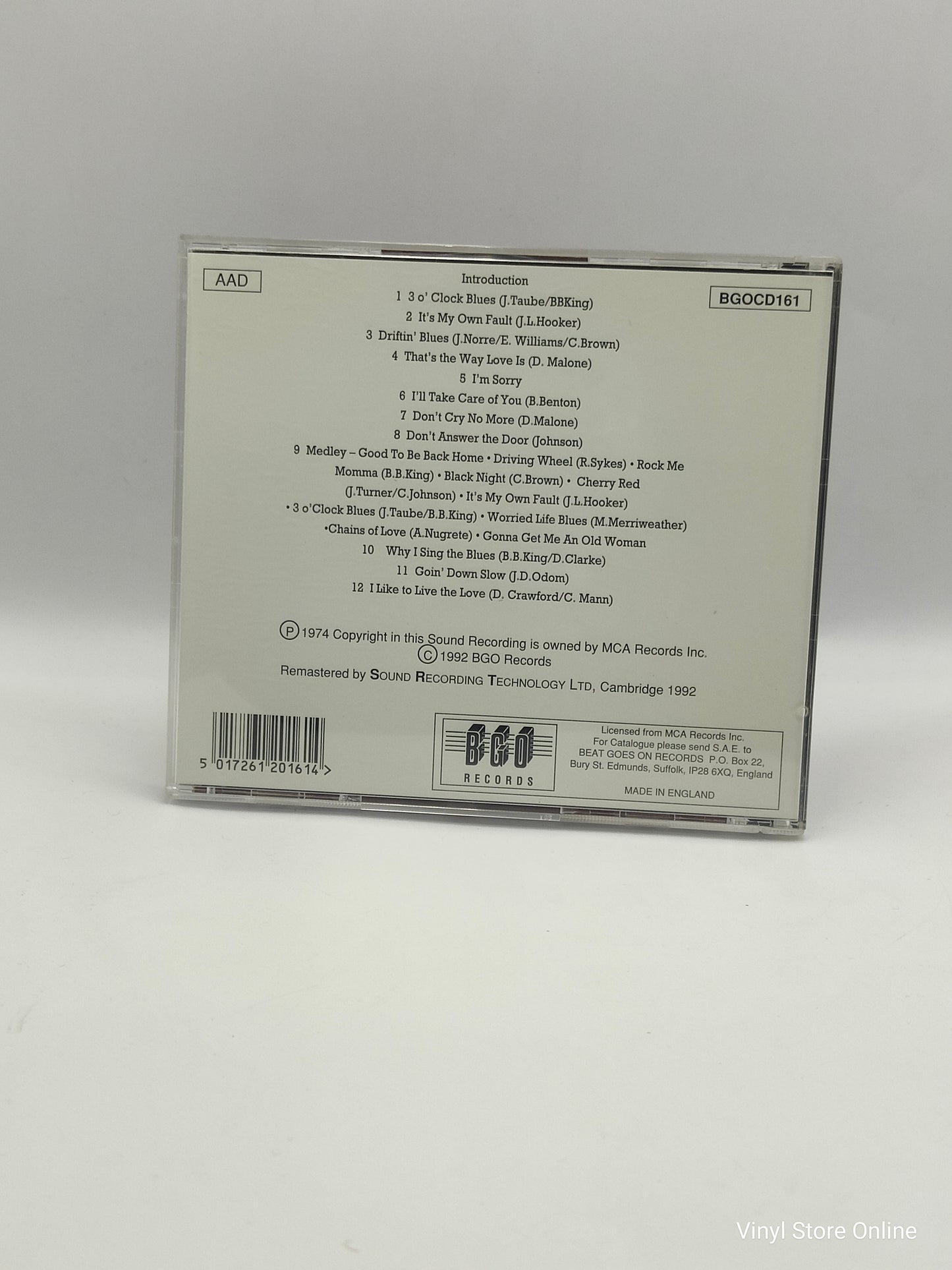 B.B. King & Bobby Bland – Together For The First Time... Live