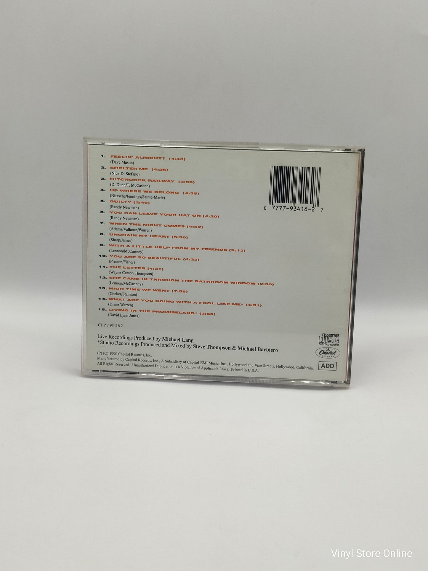 Joe Cocker – Joe Cocker Live