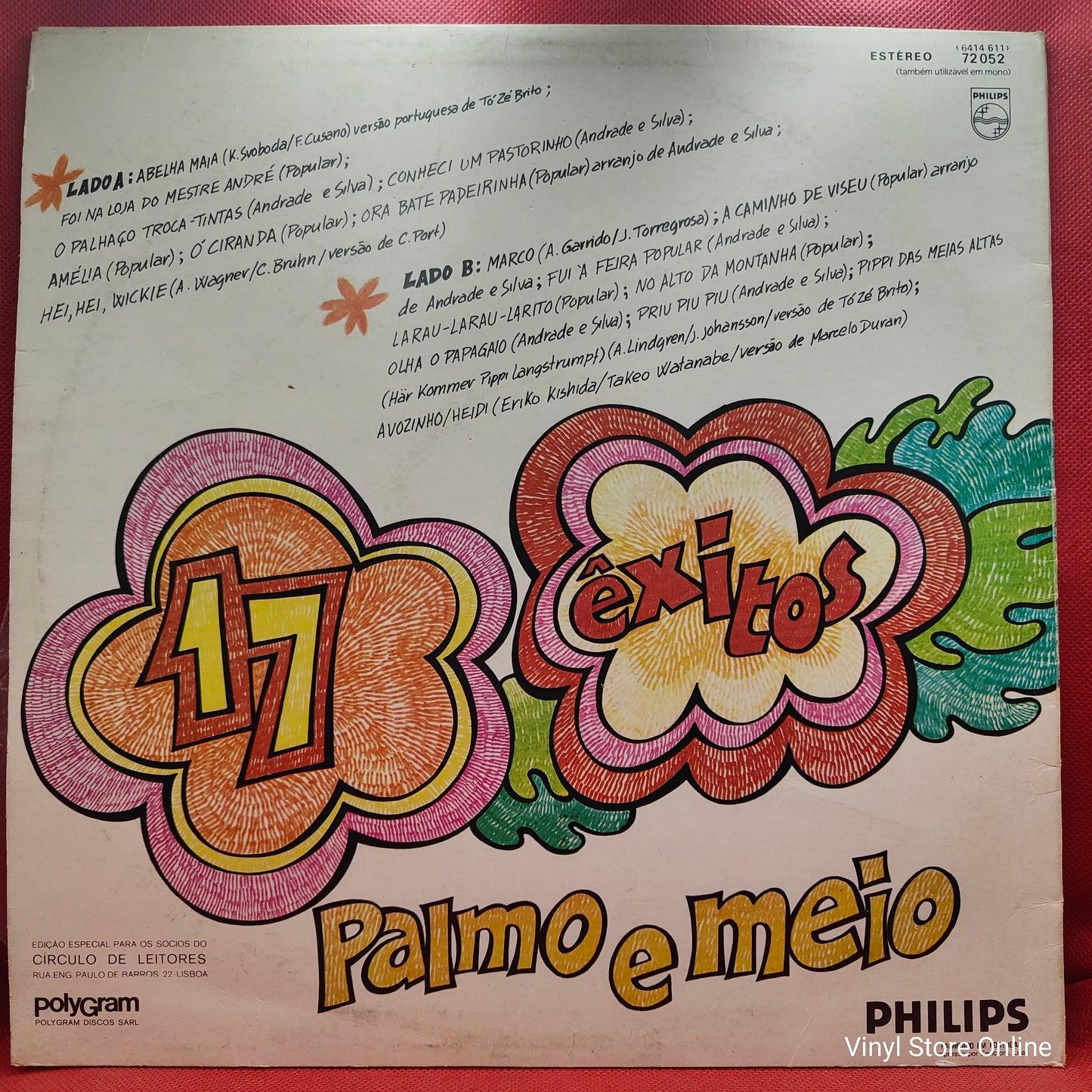 Various – 17 Êxitos Palmo e Meio