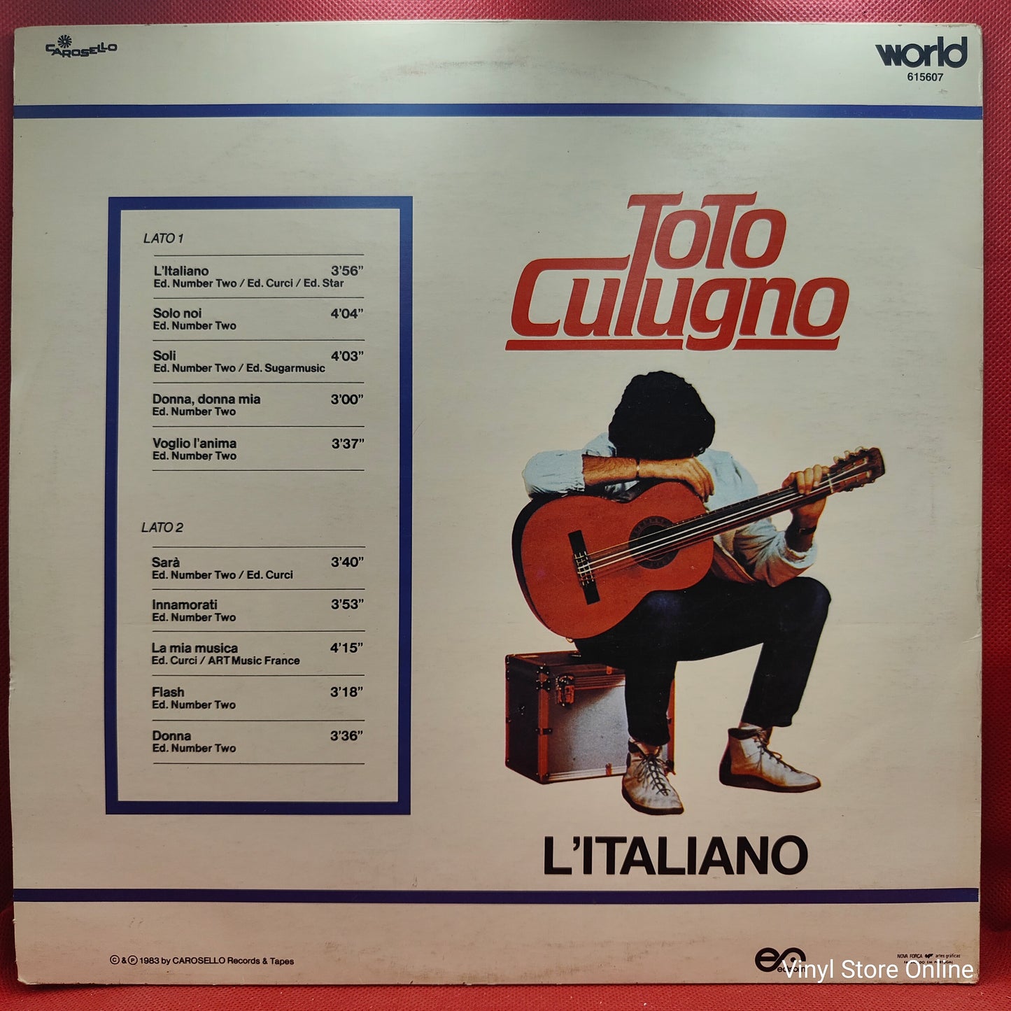 Toto Cutugno – L'Italiano