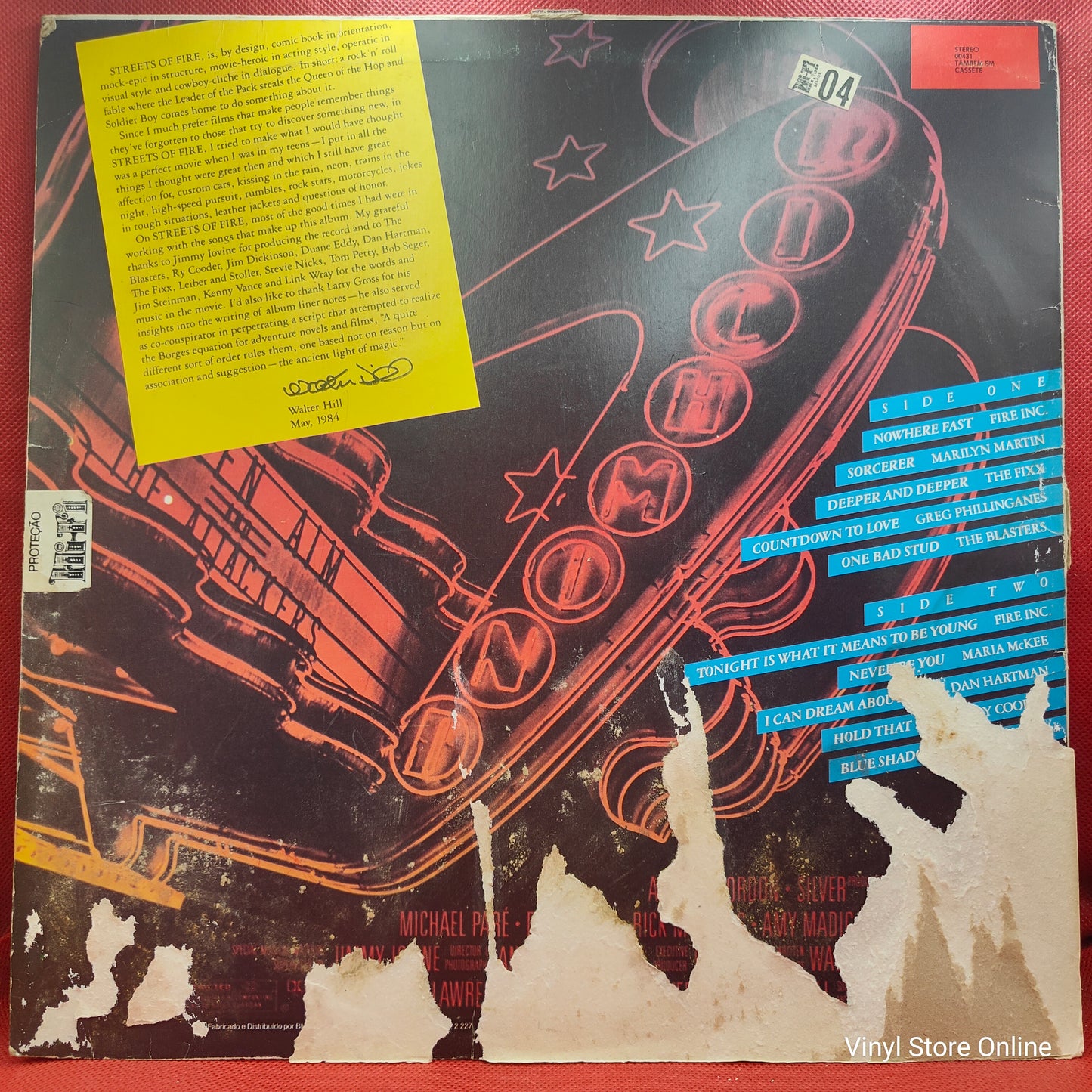 Various – Streets Of Fire (OST)