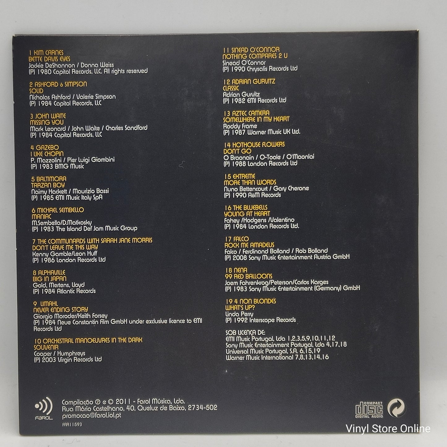 Various – The Collection: M80 Rádio A Musica Da Sua Vida