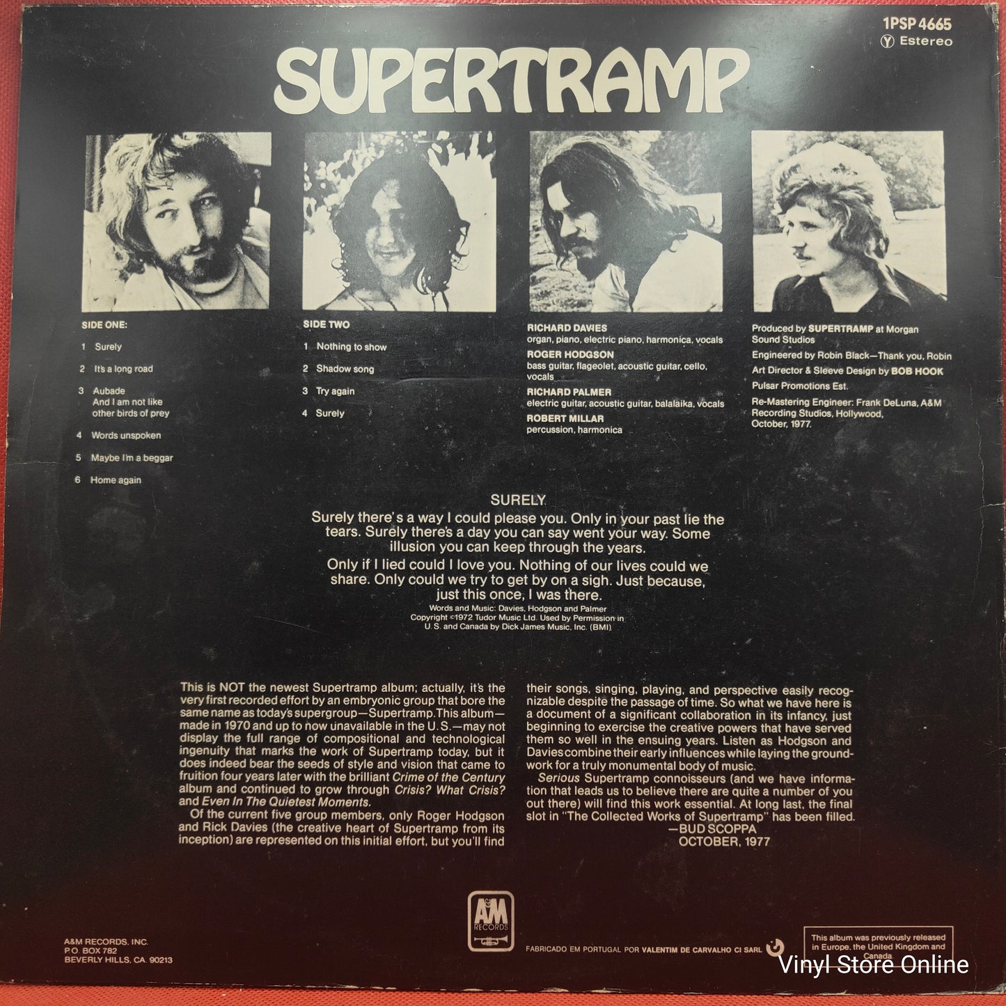 Supertramp – Supertramp
