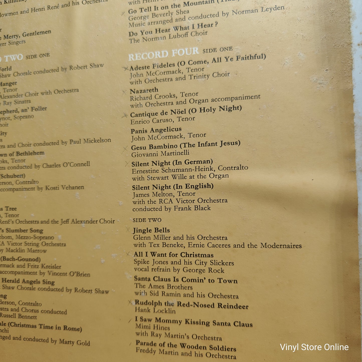 Various – A Merry Christmas With World-Famous Artists