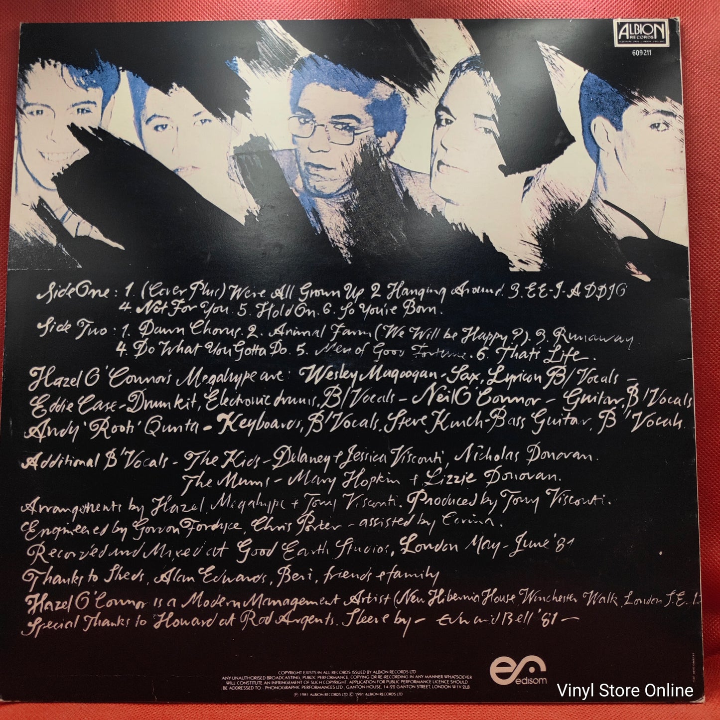 Hazel O'Connor – Cover Plus